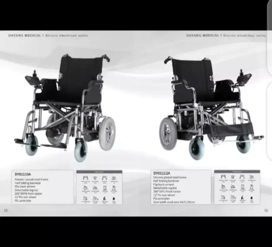 Good Capacity , Motorized Electric Wheel chair