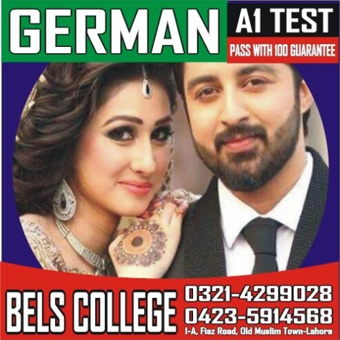 BELS College ~ German A1 Spouse Test pass with Guarantee