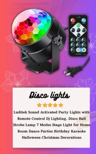 Illuminate Your Party with Stunning Disco Lights