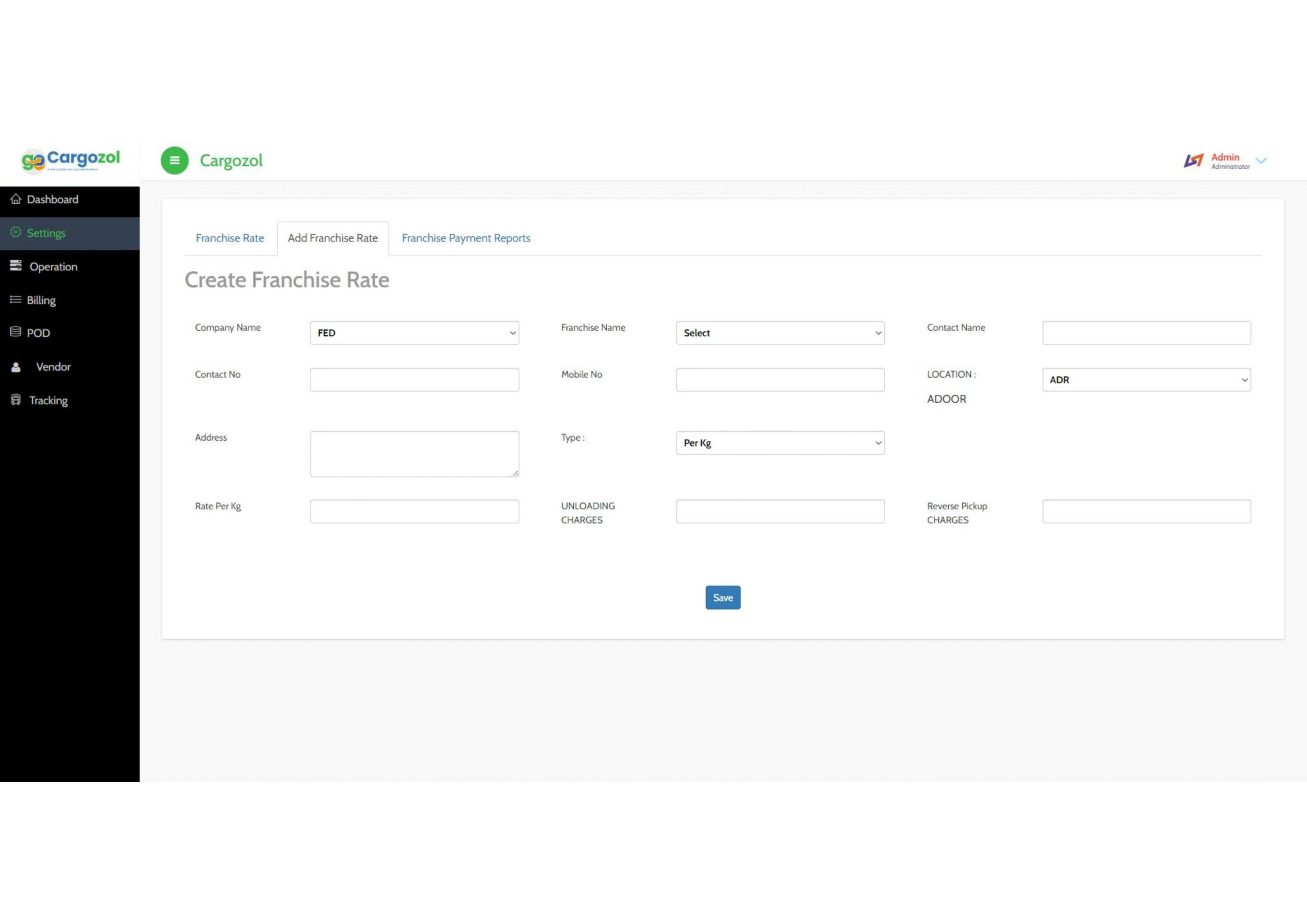 Cargozol Logistics Management Software – Scriptzol