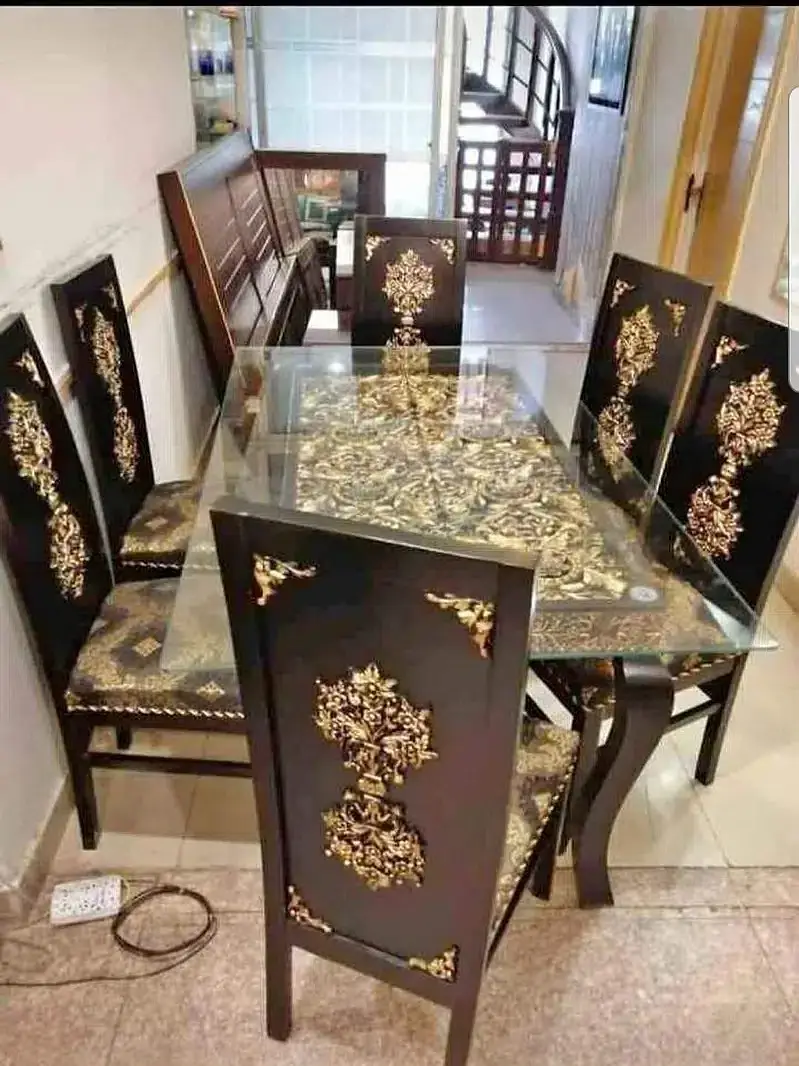 Dining Tables For sale 6 Seater\ 6 chairs dining table\