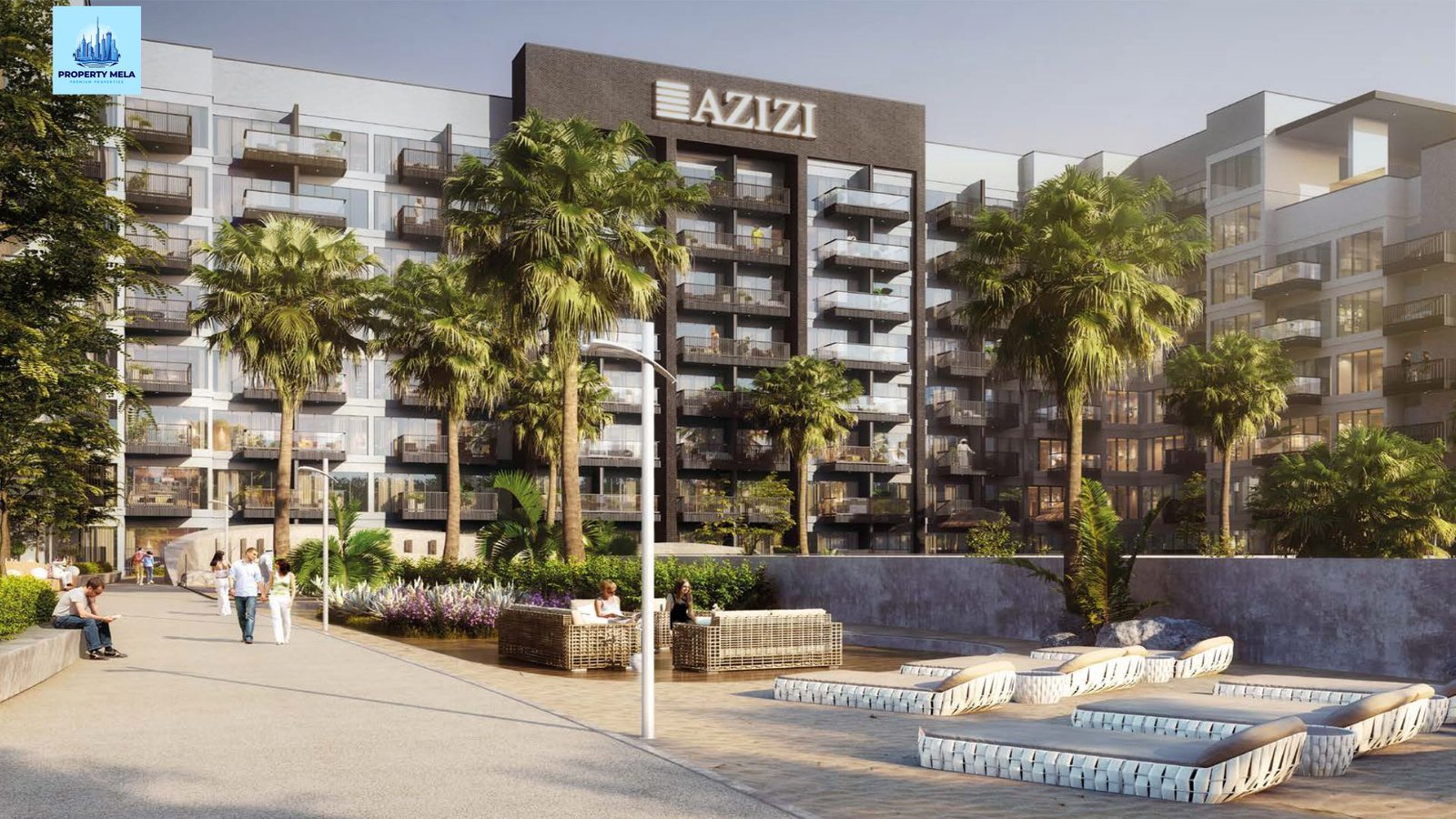 AZAZI BEACH OASIS Dubai Studio City Starting From AED 517K