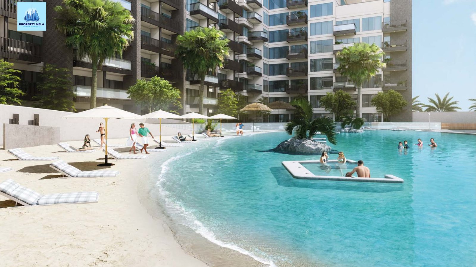 AZAZI BEACH OASIS Dubai Studio City Starting From AED 517K