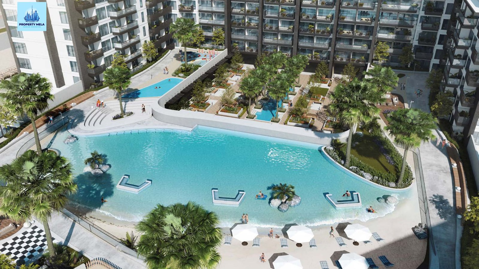 AZAZI BEACH OASIS Dubai Studio City Starting From AED 517K