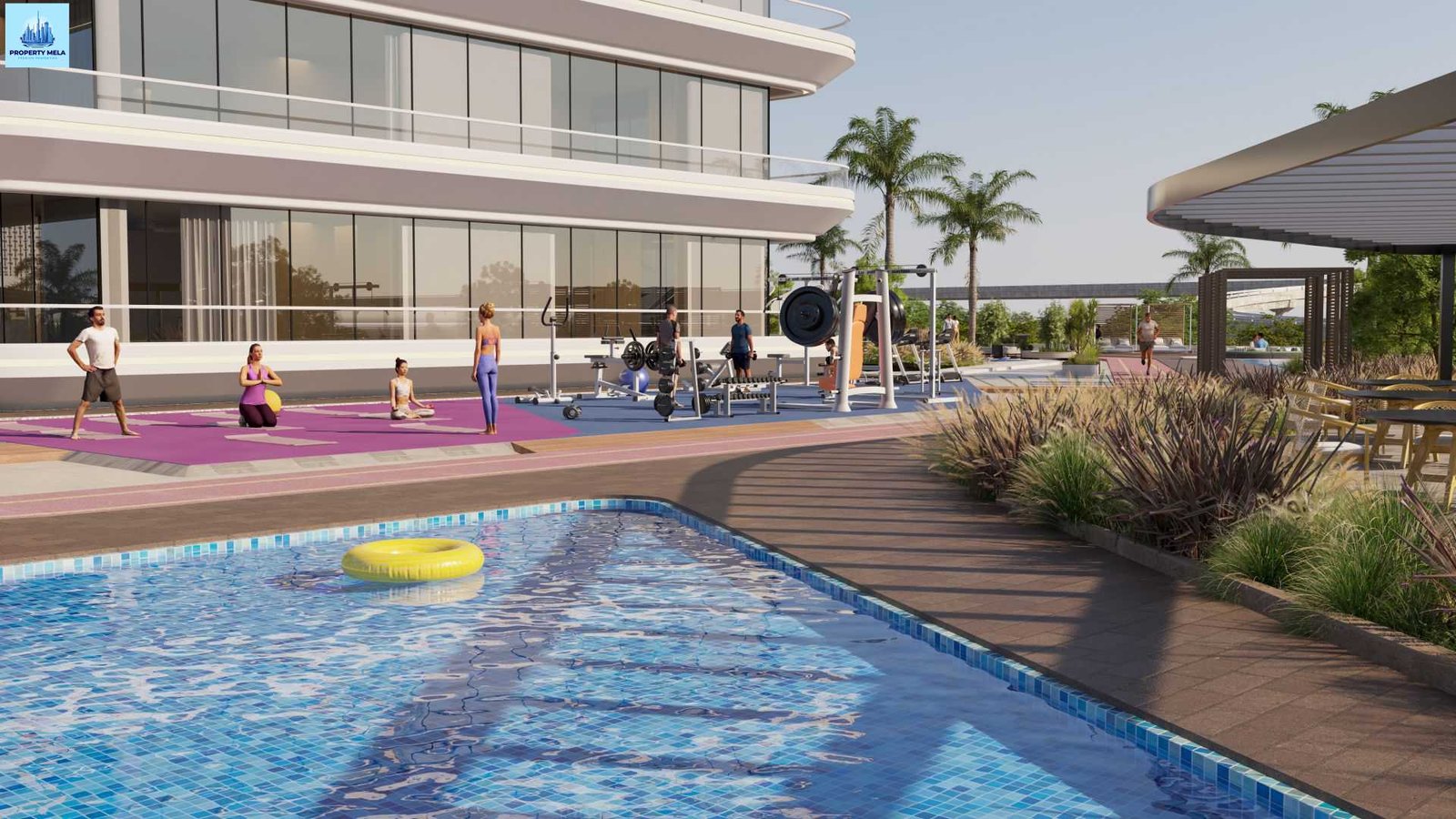 Dubai Apartment With Swimming Pool Just 1*% Monthly