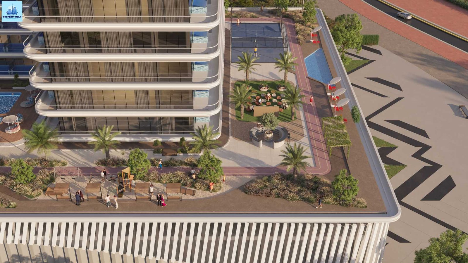 Dubai Apartment With Swimming Pool Just 1*% Monthly