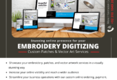 Boost Your Embroidery & Art Business with a Custom Website!