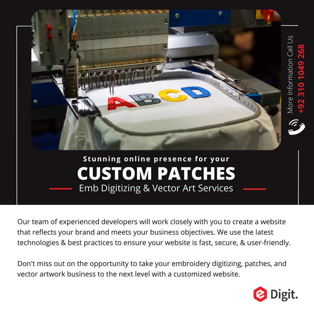 Boost Your Embroidery & Art Business with a Custom Website!