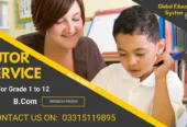 Home tuition available from 1 class to 12 class and BSC
