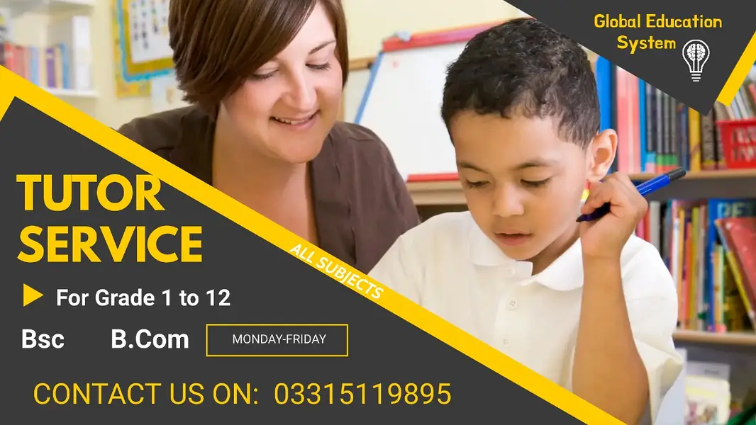 Home tuition available from 1 class to 12 class and BSC