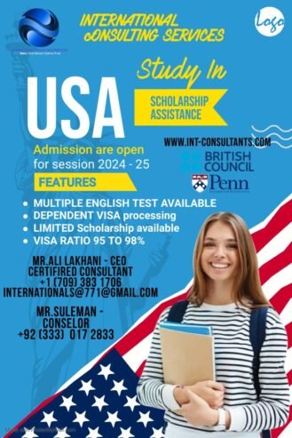 Wanted to Free Study in USA, Canada and Europe