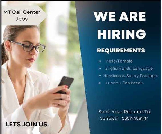 Call Center Jobs for Boys and Girls