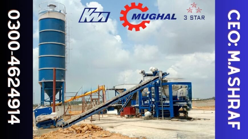 Concrete Light Block Making Machine by KM Mughal 3 Star Engi