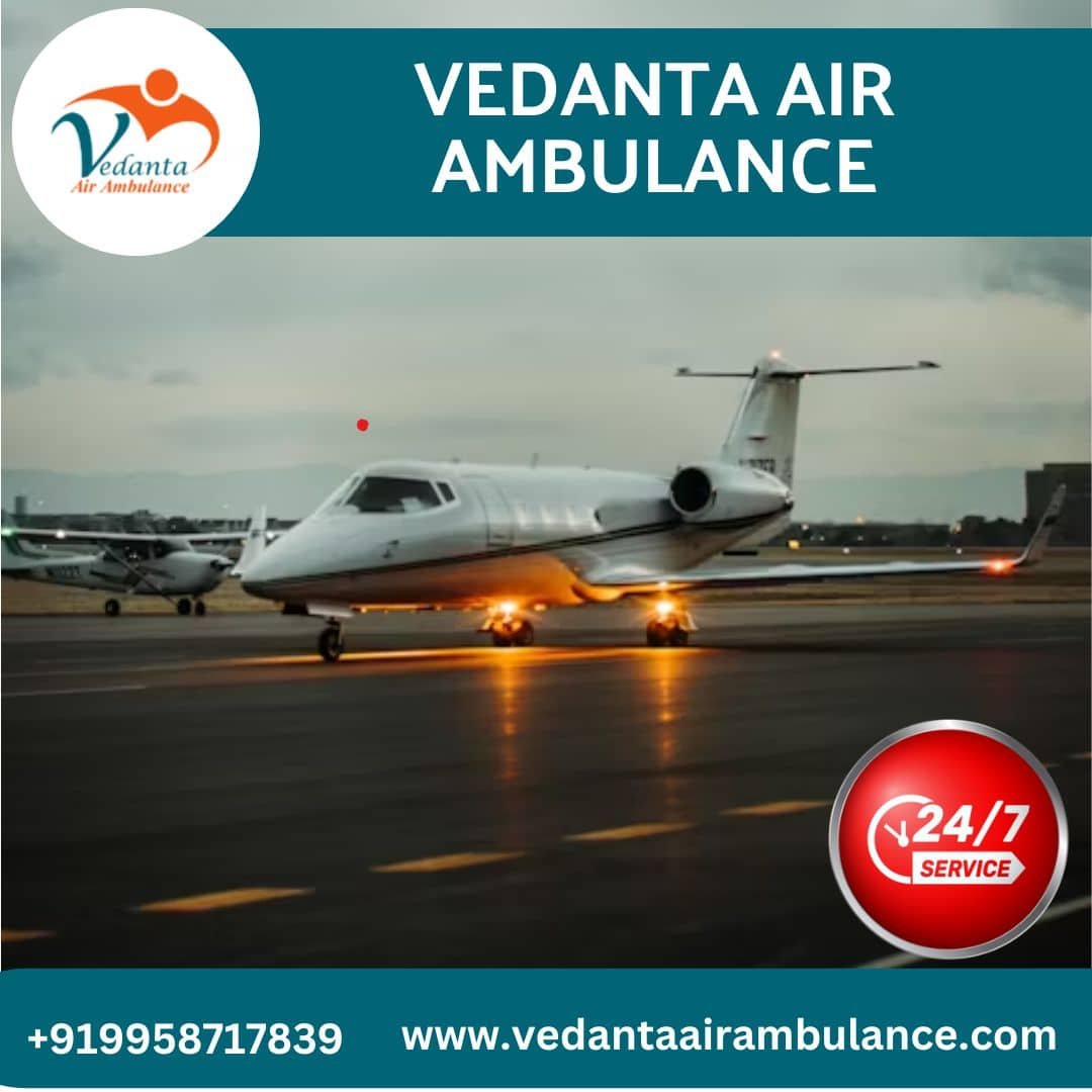 Hire Vedanta Air Ambulance service in Raigarh