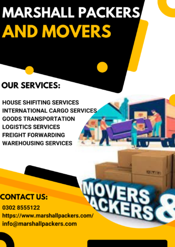 Marshall Packers and movers in Multan Pakistan