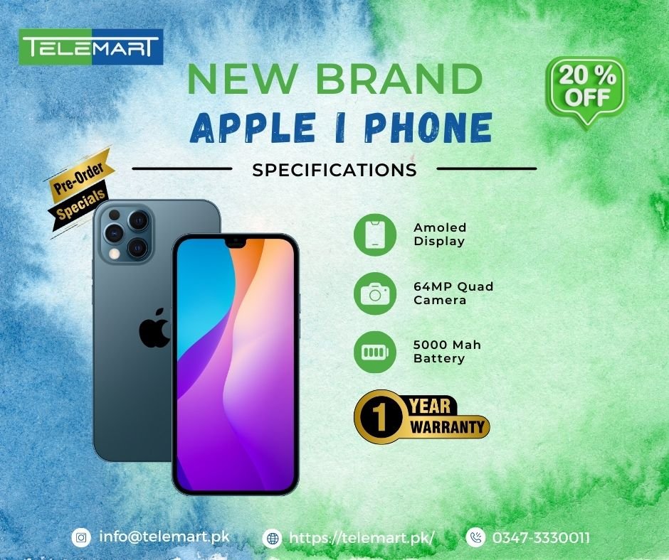 Telemart Pakistan Presents: Apple iPhone 16