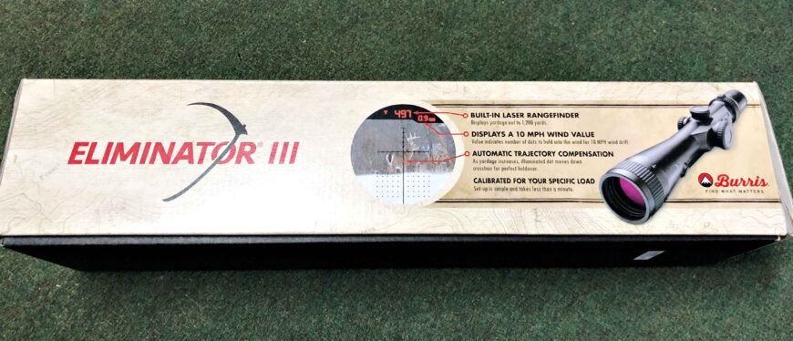 Burris Eliminator 3 scope Laser Eliminator Scope Lazer Range