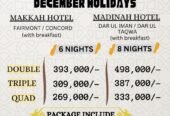 Umrah Packge For the December Holidays 2024