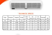 Air Curtain Voldam Standard type