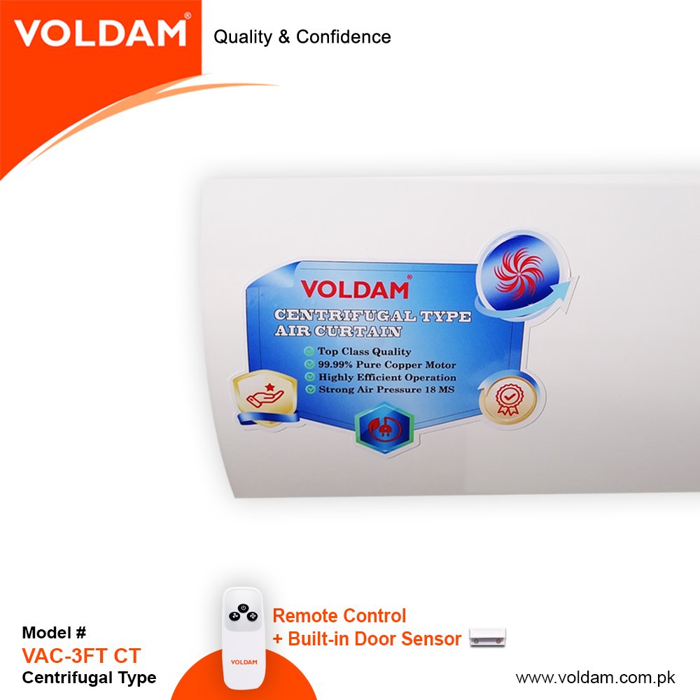 VOLDAM AIR CURTAIN CENTRIFUGAL TYPE