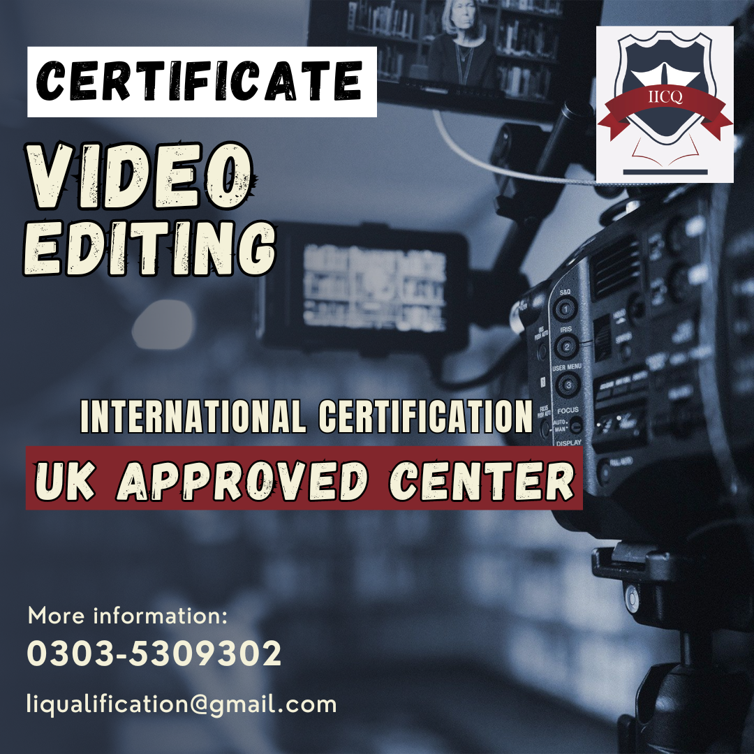 Professional Video Editing Course in Lahore