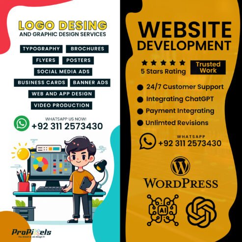 Expert Web Development & Graphic Design