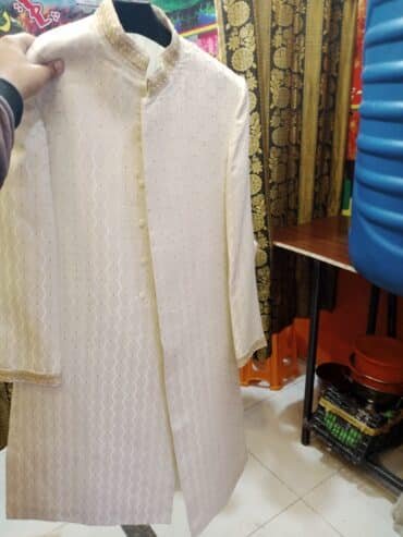 White Sherwani