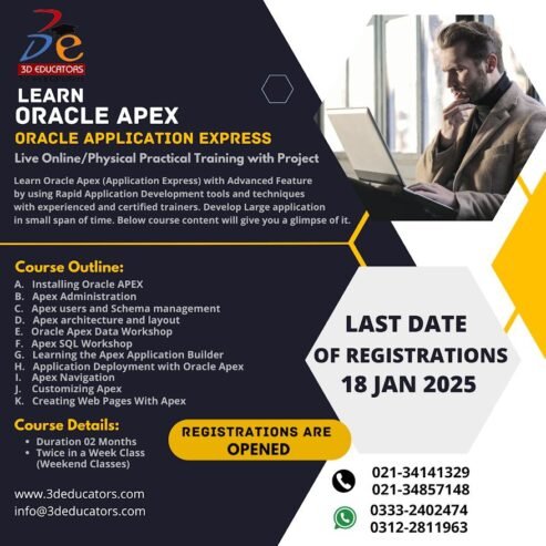 Oracle Apex Training