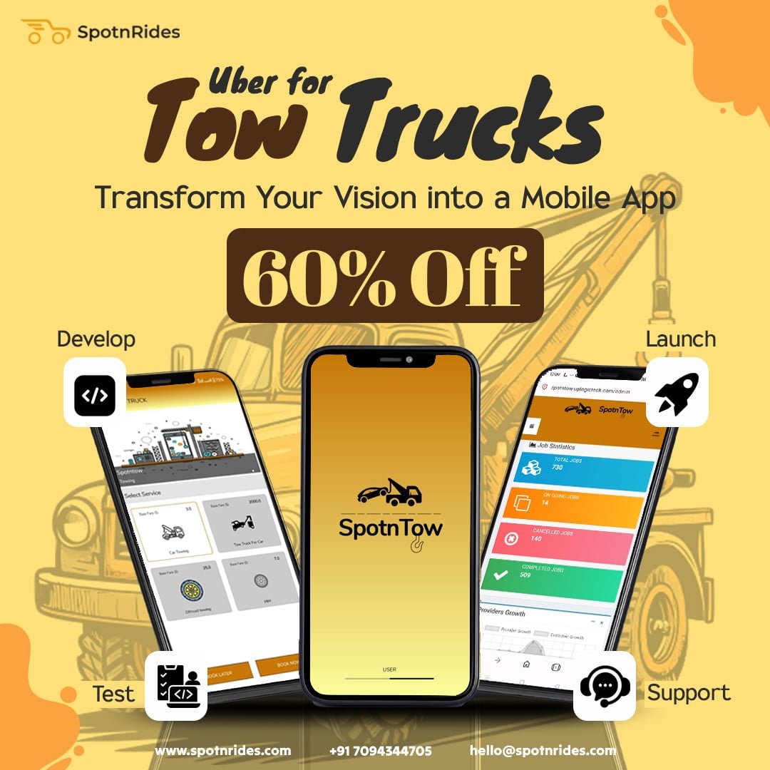 How To Develop An Advanced Uber For Tow Truck App