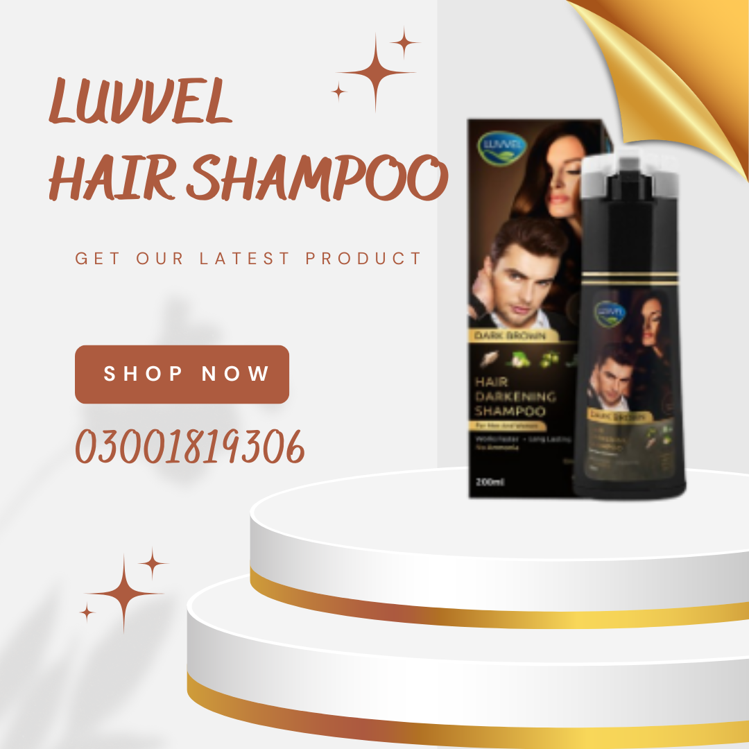 Luvvel Hair Darkening Shampoo in pakistan 03001819306