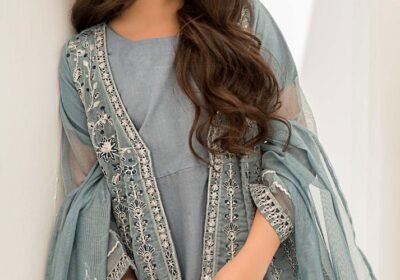 3_piece_Grey_Organza_Suit_Kids