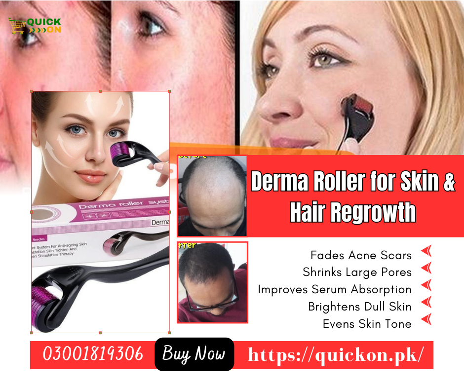 Derma Roller in Pakistan for Skin Care and Hair Growth