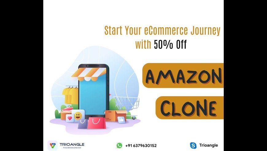 Start Your eCommerce Journey with 50% Off Amazon Clone
