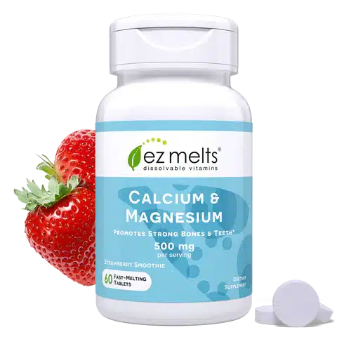 EZ Melts Dissolvable Calcium & Magnesium Capsules