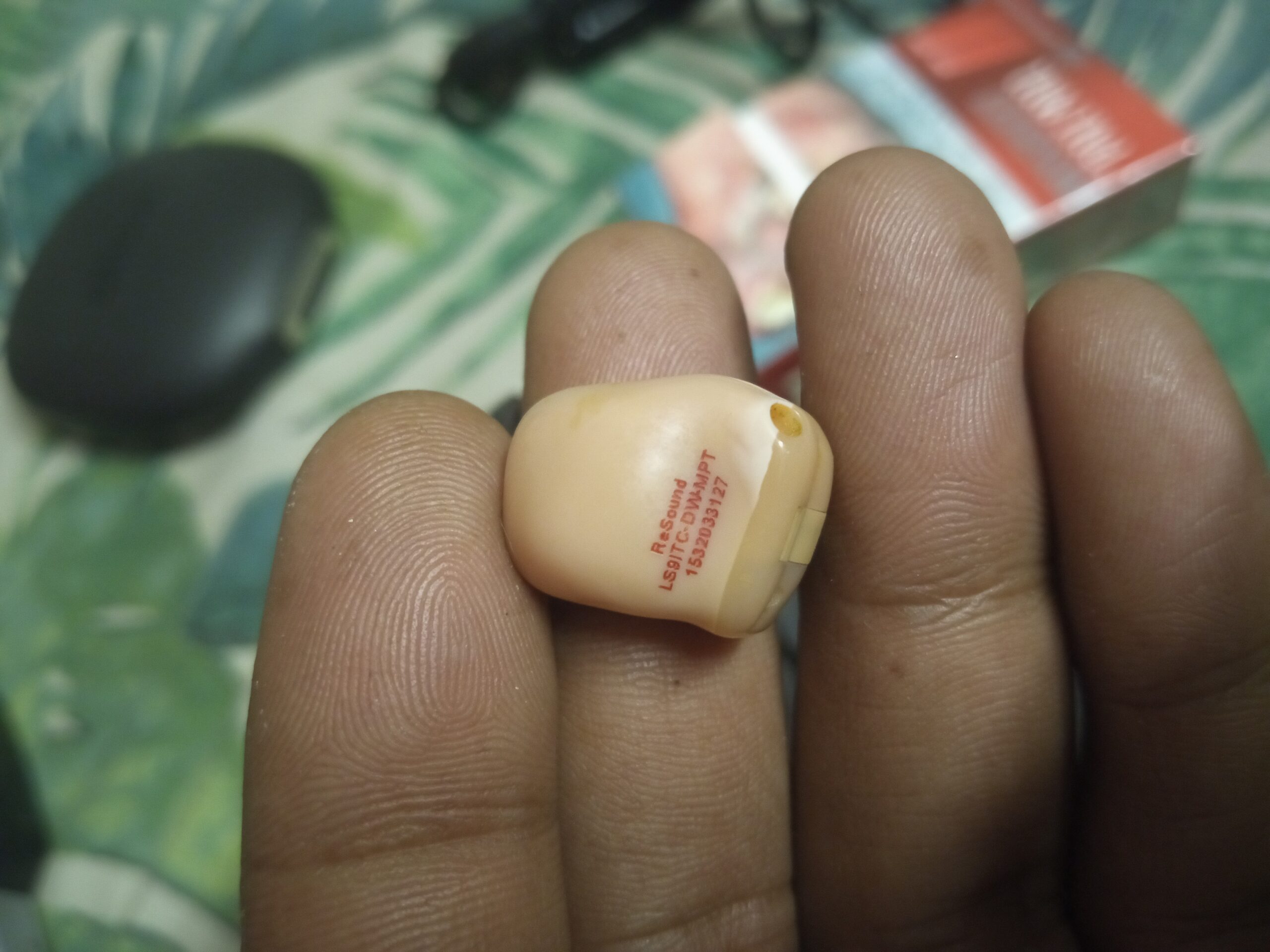 Resound invisible hearing aid with mic full set