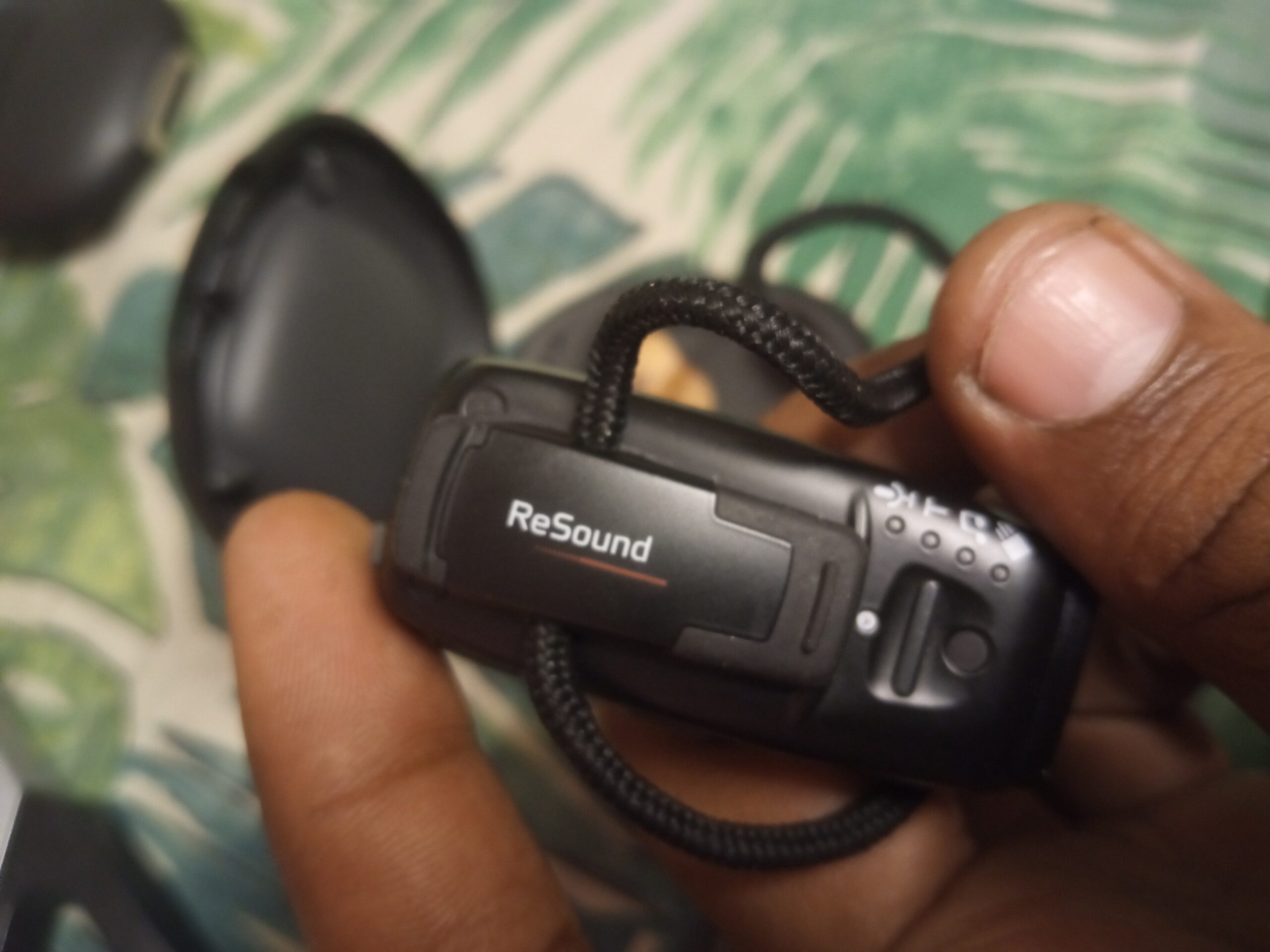 Resound invisible hearing aid with mic full set