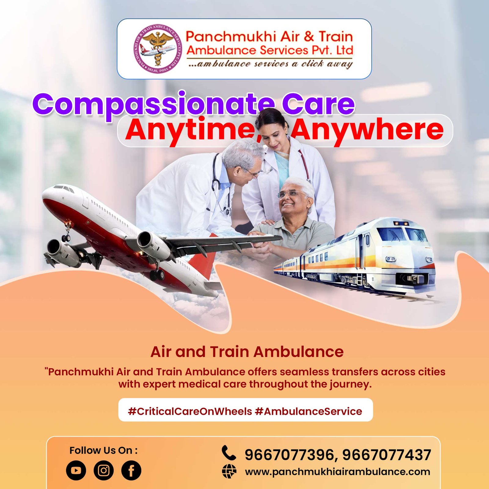 Use Much Needed Panchmukhi Air Ambulance in Dibrugarh