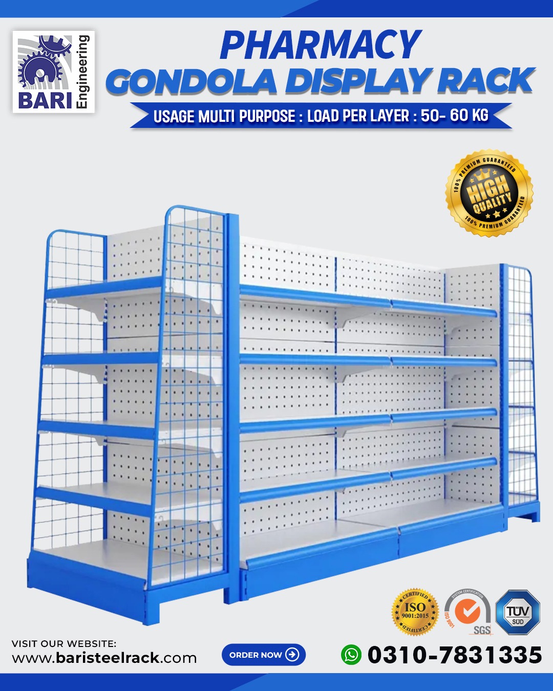 Pharmacy Display Rack