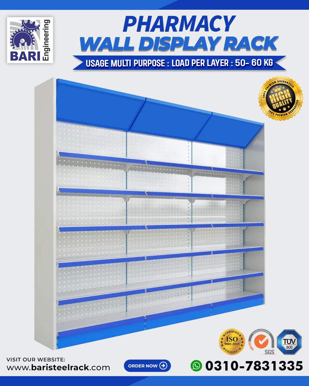 Pharmacy Display Rack