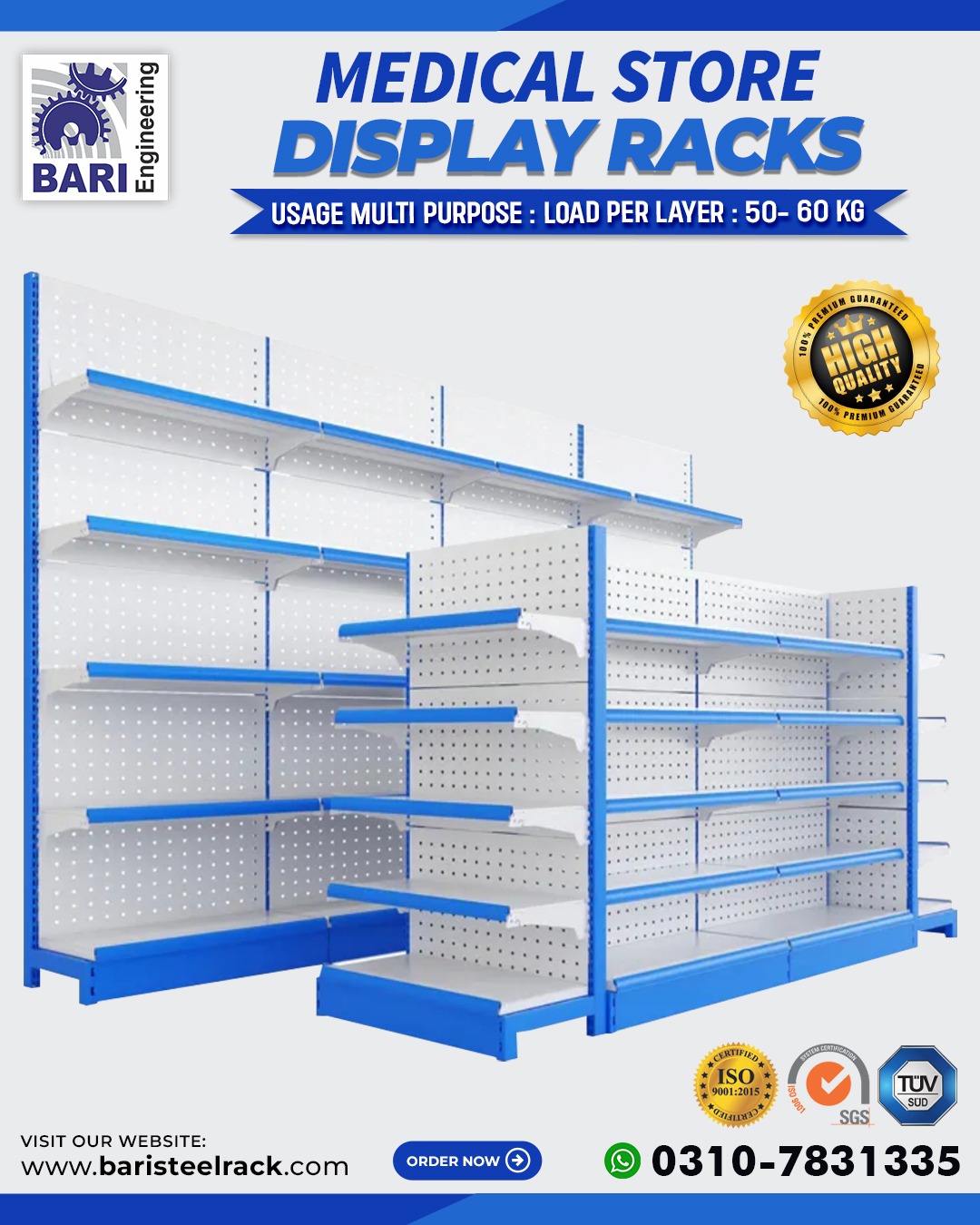 Pharmacy Display Rack