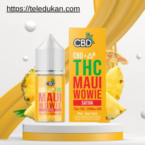 Delta-9 THC + CBD Vape Juice: Maui Wowie (Sativa) In Bahawal