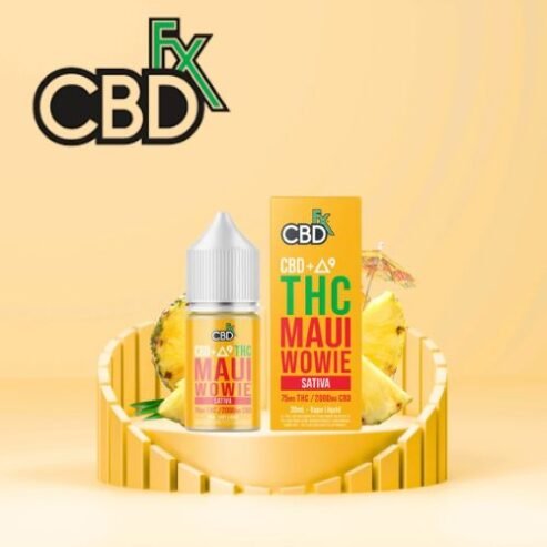 Delta-9 THC + CBD Vape Juice: Maui Wowie (Sativa) In Bahawal