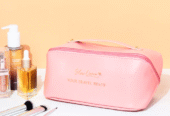 Travel Bestie Makeup Bag Black and Pink – GlowQueen PK