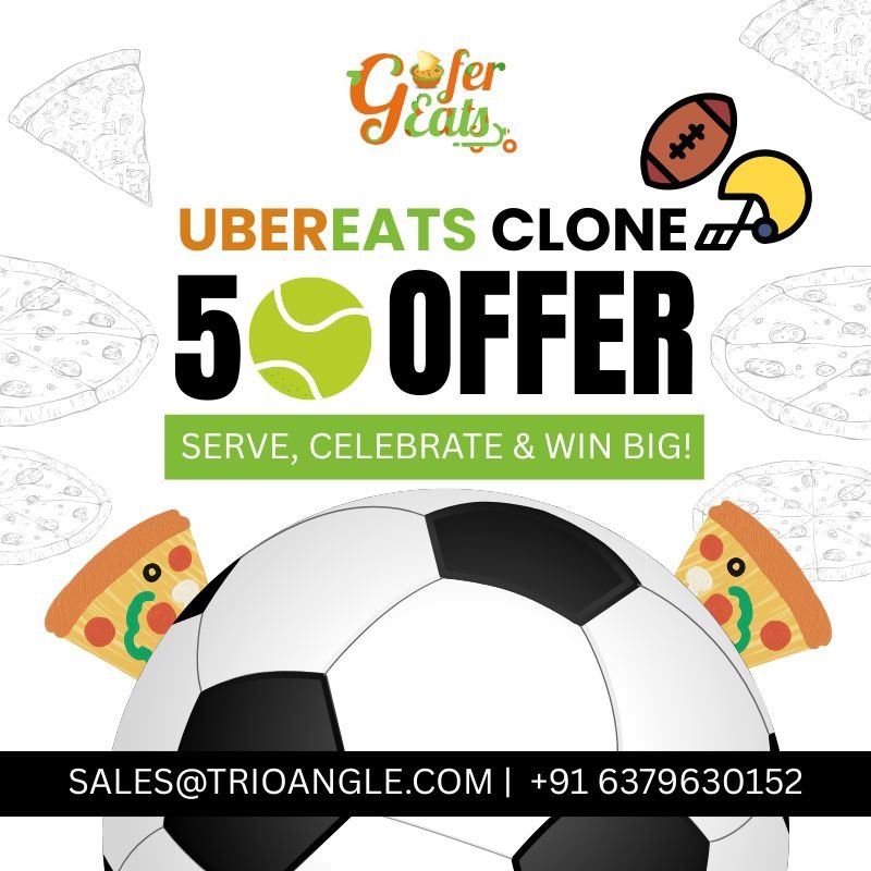 July Special: UberEats Clone at 50% OFF — Serve, Celebrate &