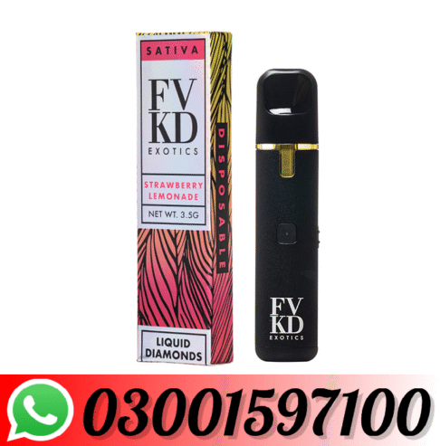 FVKD Exotics THC-A Rosin Disposable Vape | 3.5g In Pakistan