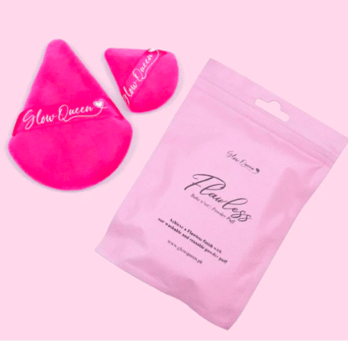 Flawless Bake n’ Set Powder Puff Duo – GlowQueen PK