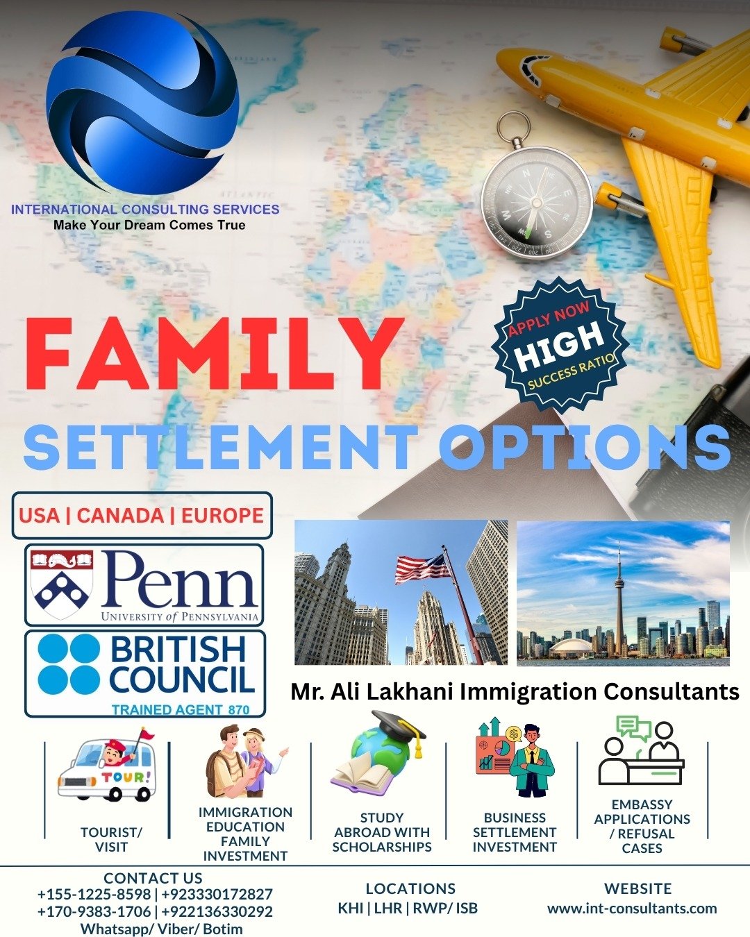 Apply for a visit visa, tourist visa, business visa, study &