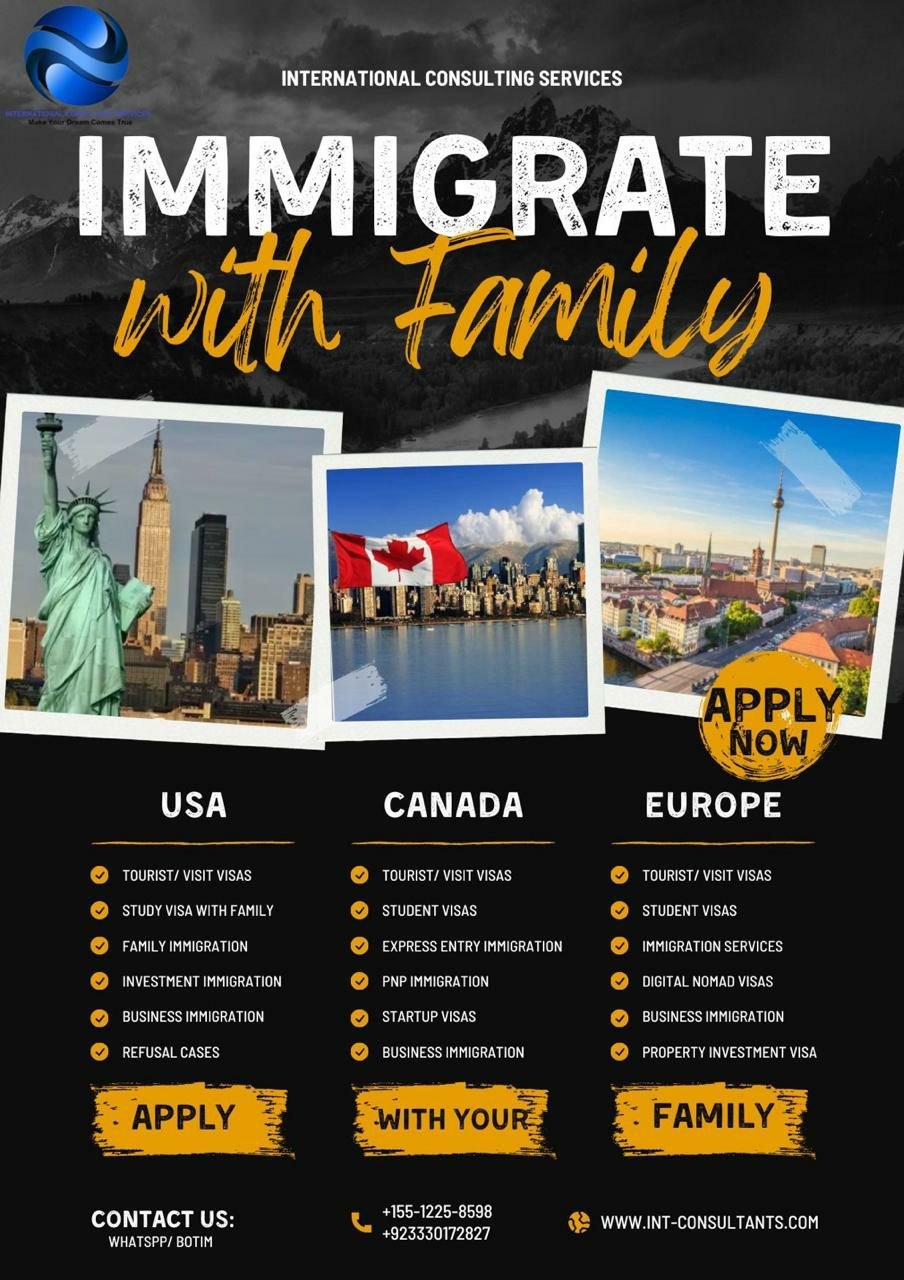 Apply for a visit visa, tourist visa, business visa, study &