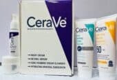 CeraVe 4-in-1 Skincare Kit – Cleanser, Serum, Sunblock