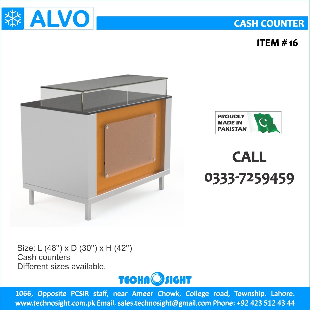 ALVO Meat Display for Meat Shop Pakistan#ALVO Meat Chiller